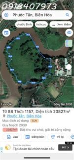 Bán đất cây lâu năm tại Phước Tân, hơn 20.000 m2, hot! Bao đẹp. Giá 5.5 triệu/m2