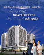 bán chung cư nhà ở xã hội phố hiến center point - tp hưng yên dt 51m2 giá 20.9tr/m2