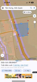 chính chủ bán gần 4ha đất mặt tiền đt 756, tân hưng, bình phước