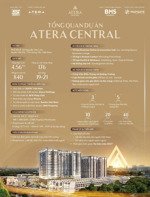 atera central - căn hộ cao cấp hạng sang đầu tiên tại trung tâm phố nối