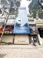 cho thuê nhà mp trần duy hưng - cầu giấy. dt 100m x 7 tầng. mt 5.5m. lh 