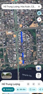 bán đất đảo 2 hoà xuân | đường hồ trung lượng, 112.5m2 đường 7m5 tây nam sạch đẹp