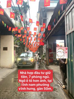 - [nhà thoáng sáng rực rỡ]_50m ra công viên tây trà_lĩnh nam_giá tốt. quanh 200 triệu
- nhà khu