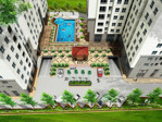 cho thuê căn c/c topaz garden, tân phú 69,5m2(2pn) chỉ 11tr