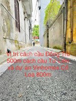 hàng nóng. bán mảnh đất gần trục chính vị trí giữa lê xá. đc: lê xá - xã đông anh ( xã mai lâm cũ