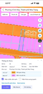 bán lô đất mặt tiền phan thị niên bắc nha trang (vĩnh hòa cũ) - giá 4,7 tỷ