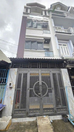 bán nhà lê văn quới 56m2 - 4 tầng - hem xe hơi thông - tiện ích xung quanh đầy đủ - giá 6,5 tỷ tl