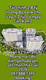 bán căn hộ x2 trần phú,hoàng mai