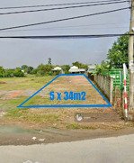 bán lô 170m2 đất đ.nguyễn thị rành gần bệnh viện đa khoa củ chi & kcn tây bắc, giá 970tr, sổ riêng