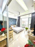 cho thuê căn hộ 1pn full nội thất máy giặt riêng ban công thoáng mát ngay chợ bà chiểu sát q1, q3