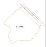 chuyển nhượng lô đất 6200m2, 70m mặt tiền đường nhựa lớn, thuộc khu dân cư đông