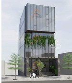 tòa nhà "mới - đẹp - rẻ" ngay nguyễn hoàng 7m*20m hầm 5 tầng suốt thang máy, chỉ 100 triệu/tháng