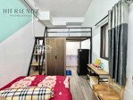 cho thuê phòng duplex cửa sổ full nội thất - thang máy - hầm xe sát đh ueh , đh y dược