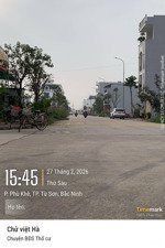 bán 80m đất khu đô thị đại an phù khê từ sơn giá hơn 4 tỷ