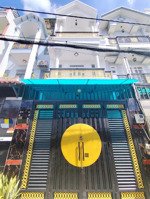 nhà 4 tầng btct tặng full nội thất xịn xò - 60m2 - xe ô tô ngủ trong nhà - gần chợ hiệp thành