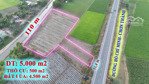 hàng cực hiếm 5000m2 thổ cư hai mặt tiền đường gần trung tâm hành chính mới đức hòa, long an