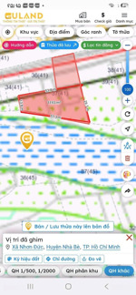 hailongreal: mặt tiền nguyễn bình, nhà bè, giá: 37ty, dt:1420m2, thổ 585m2, có showroom 10x50m+ kho