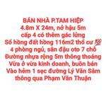BÁN NHÀ TAM HIỆP, SỔ HỒNG 116m2 THỔ CƯ, ĐƯỜNG NHỰA 5m THÔNG BUÔN BÁN, SÂN ĐẬU OTO 7 CHỖ