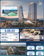 studio aria bay t05 32,1m2 view hồ nhạc nước | tt 95% chỉ 2,251 tỷ