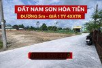 đất nền nam sơn hòa tiến - lô ngang 7m5 đẹp gần chợ lệ trạch