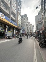 cực hiếm - bán nhà mặt phố an trạch - hào nam, 2 mặt tiền, vỉa hè, kd sầm uất, 39m2, 4tầng