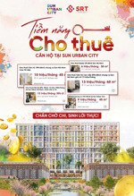 cho thuê căn hộ 3pn - tâm điểm kết nối sun urban city (hà nam)