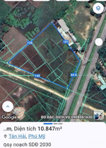 bán hơn 1 ha đất tân hải, mặt đường hoàng sa 65m