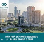 chủ nhà cần bán căn hộ 2pn tại tòa chung cư sky park số 3 tôn thất thuyết, cầu giấy, hà nội