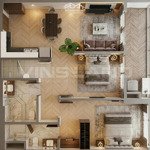 duy nhất 2pn góc 2 logia tầng 12 trục 16 vison view trực diện công viên, bể bơi mua trực tiếp cđt