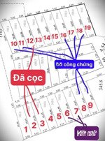 chỉ còn 6 lô cụm này nữa thôi 100m2 full thổ cư đã có sổ giá hơn 700tr tại ba vì lh e để