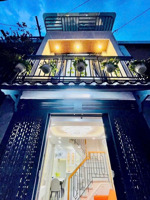 gò vấp, 24m2, nhà mới đẹp 2 tầng full nội thất, hẻm ô tô vf3 đỗ cửa, ô tô tránh sát nhà, khu pvc