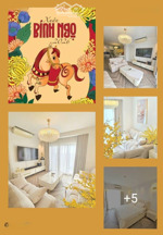 *** bán căn hộ nội thất siêu đẹp: dt 105m2 3 phòng ngủ. giá 5.5 tỷ.