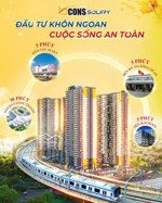 hot! sở hữu căn hộ bcons 2pn giá từ 1,7 tỷ tháp có tttm tại bcons solary cách ga metro chỉ 600m