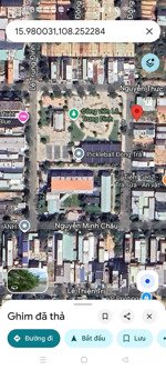 bán nhanh lô đất đẹp đường đông trà 8, đối diện công viên, hướng tây đường 5m5, giá tốt