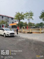 lô góc, oto vào đất, ngõ thông, gần chợ, hồ điều hòa. mai lâm đông anh