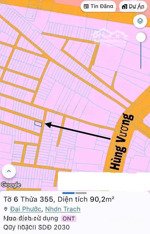 bán lô đất phú đông, nhơn trạch. full thổ cư, dt 90,2m2, giá tốt, lh ngay, giao dịch nhanh gọn
