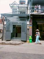 Nhà mới 1 lầu sân đỗ ô tô huỳnh thị hai tân chánh hiệp q12