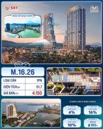 căn 1 pn view hồ nhạc nước tòa m aria bay giá tốt