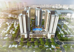 cho thuê căn hộ chung cư (căn góc) chung cư xi grand court, đầy đủ nội thất, dt: 80m2, 2pn, 2 wc