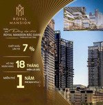 cc gửi em căn studio chung cư royal maision đẳng cấp 6* tầng trung giá đẹp duy nhất chưa xuất hiện