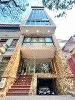 cho thuê toà nhà 8 tầng 1 hầm phân lô phố vũ trọng phụng thanh xuân, mới toanh, thang máy, 45tr/th