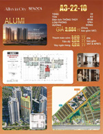 bán cc 2pn, 1wc tại alumi - alluvia city, 3,613 tỷ, 49,68m2