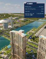 chính chủ bán căn 1+1pn, dt 46.4m2. hướng tn, view hồ điều hoà, lh: 