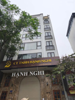 cho thuê nhà khu đô thị dịch vọng dt120m x 6t ,1 hầm ,thông sàn. đường ô tô tránh