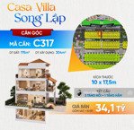 bán căn góc song lập blanca city vũng tàu 175m2 gần công viên nước sunworld 15ha, gía tốt 31,1 tỷ