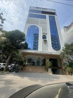 toà nhà phố trung kính 120m2 6 tâng, có hầm, mặt tiền khủng, thang máy nhập khẩu, mới 100%, 55tr/th