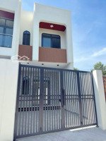 bán nhà mới 100% - 1 trệt 1 lầu & 2 mt - đường thông ngay tt phú mỹ - thủ dầu một