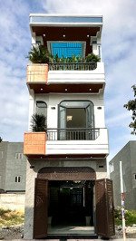 8600 - bán nhà hoàn công 1 trệt 2 lầu gần ngã tư bình chuẩn, thuận an, 68,8m2, sân ô tô, đường 12m