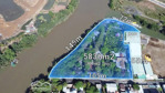 bán đất 5836m2- 105x145m thực tế hơn 8000m 2 mặt giáp sông cực đẹp - 185 tỉ quá rẻ!!