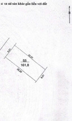 đất tái định cư tự khoát, ngũ hiệp, thanh trì 162m, mặt tiền 8m